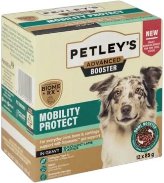 Petley's Advanced Booster Succulent Lamb Mobility Protect W/Gravy 85Gx12