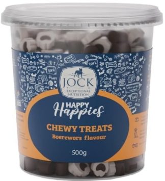 Jock Happy Happies Chewy Treats Boerewors 500G