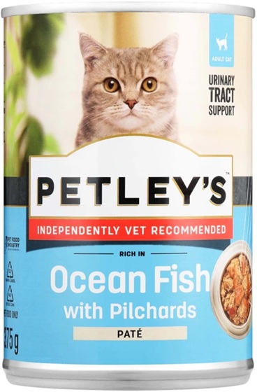 Petley's Ocean Fish Rich In Pilchards Adult 375G