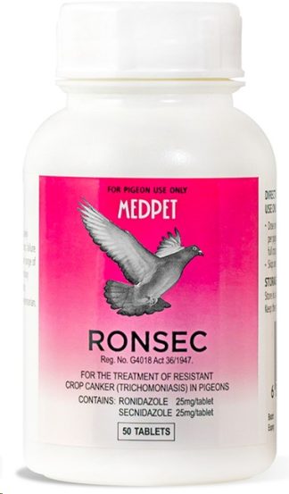 Medpet Ronsec For Pigeons 50 Tablets