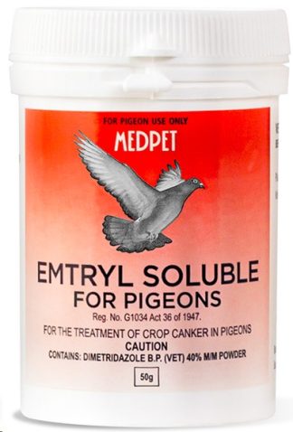 Medpet Emtryl Soluble Powder For Pigeons 50G