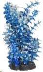 Daro Plastic Blue & White Flower Bush 20Cm
