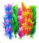 Daro Plastic Plants Colourful Multipack 6Pc 30Cm