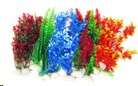 Daro Plastic Colourful Plants Asstd. 10Pc 40Cm