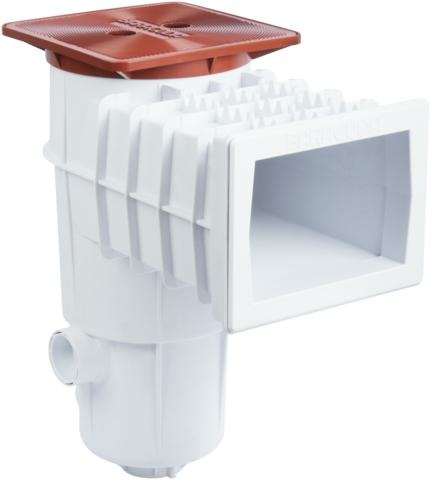 Baracuda Complete Weir Gunite White